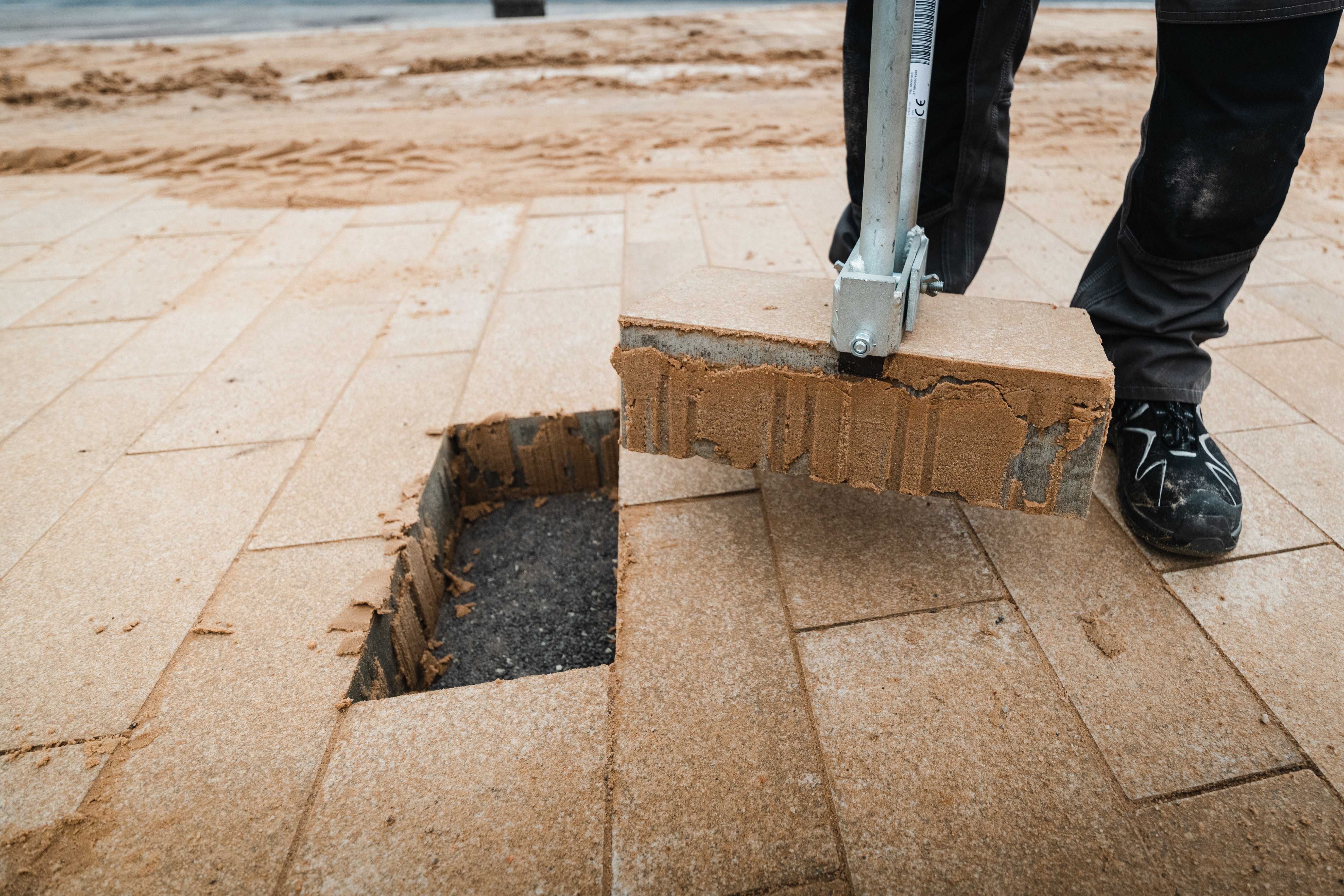 Paver Joint Filling device for Optimas machines