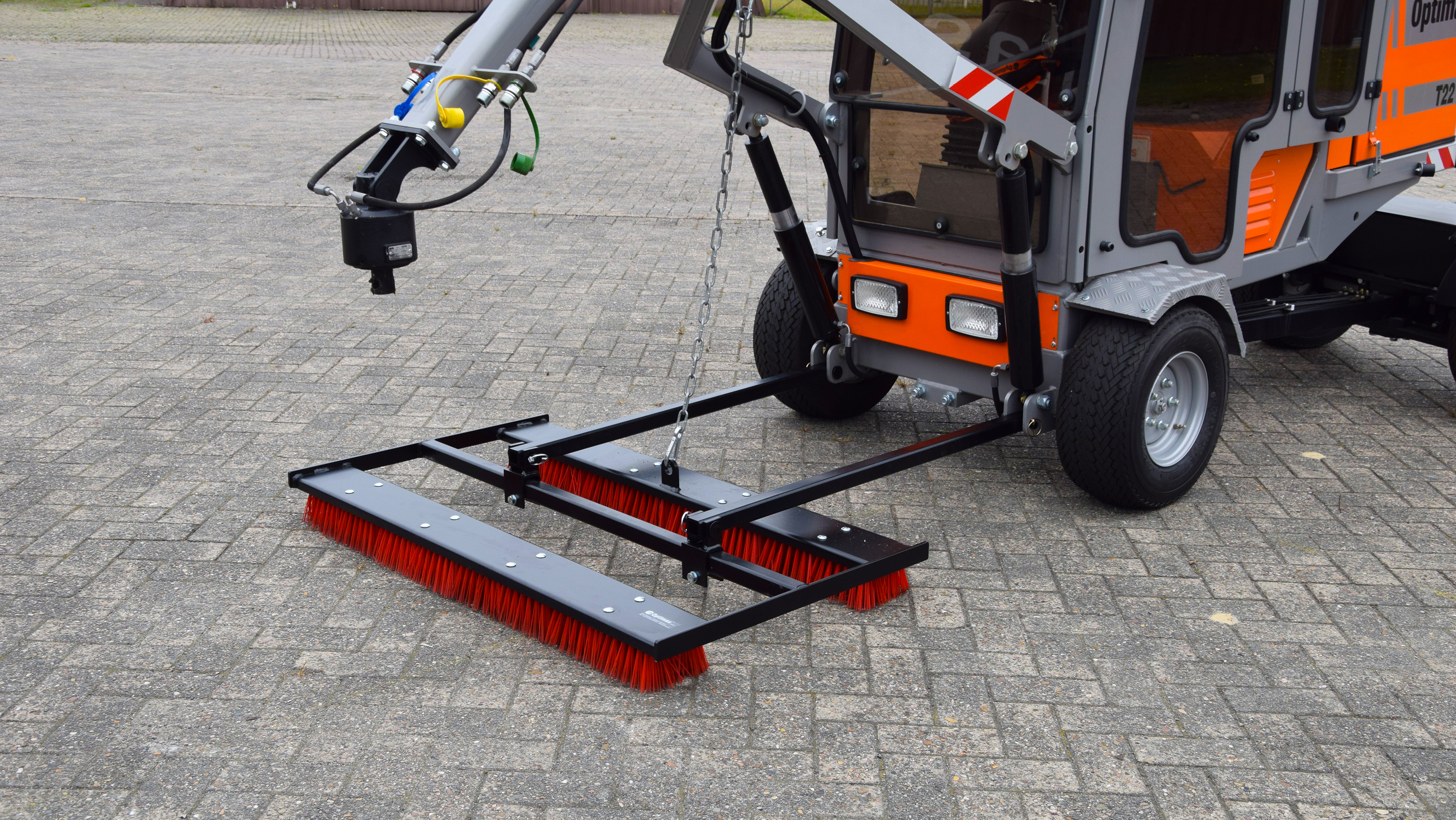 Paver Joint filling broom, mechanical 