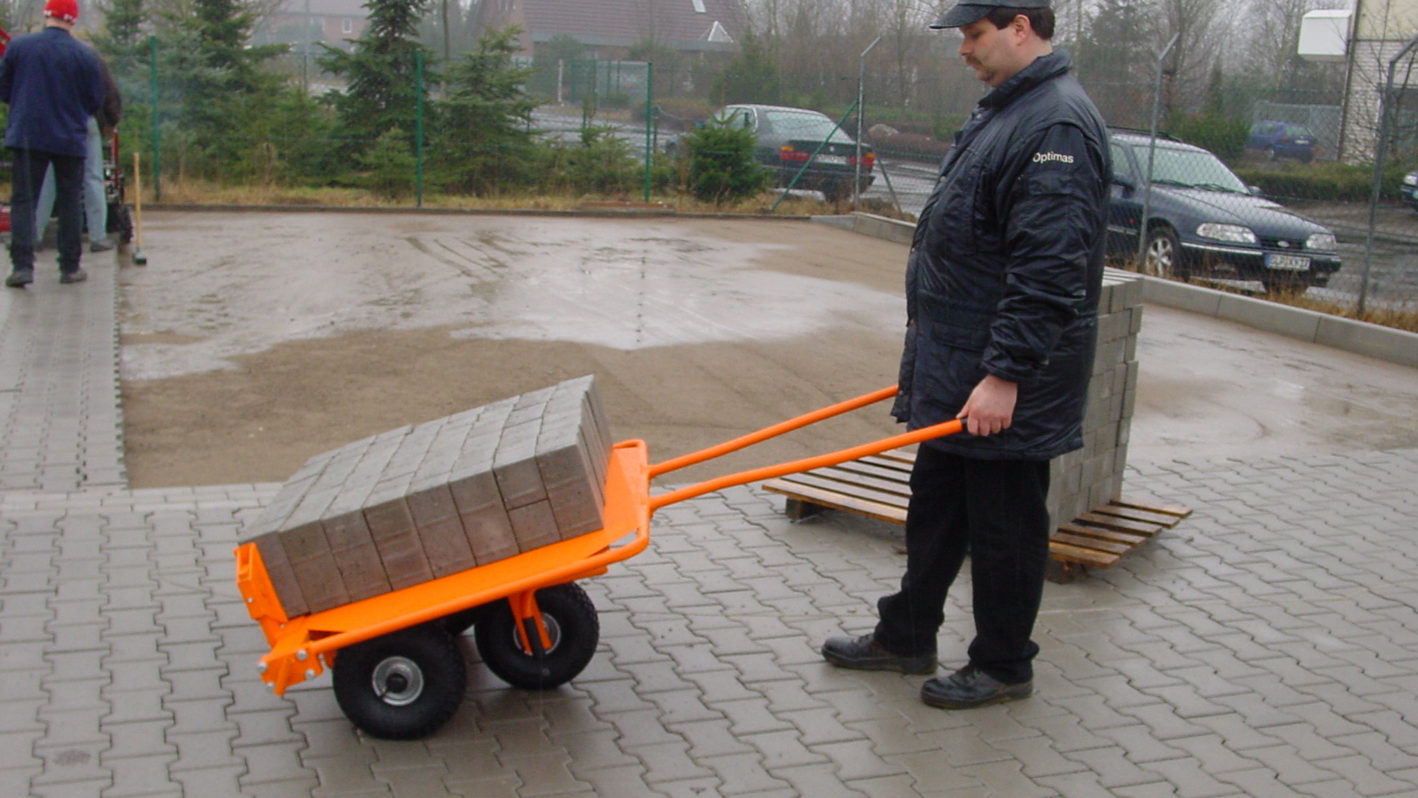 Paver - Cart incl. extension