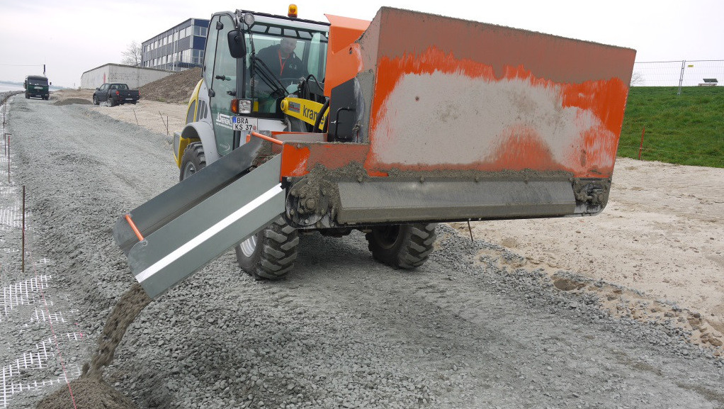 Side-Shoot bucket "Finliner" 0.5 m³/1.0 m³ + 1,4 m³
