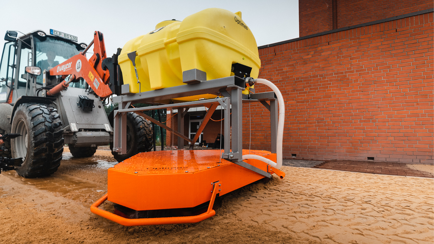 Paver Joint Filling device for wheel loader