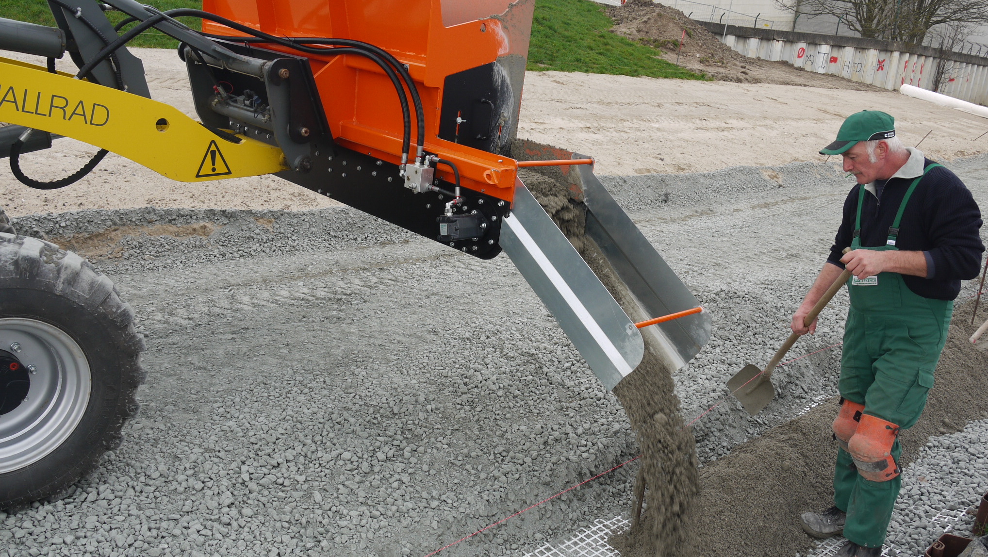 Side-shoot bucket "Finliner" 0,5 m³/1,0 m³ + 1,4 m³