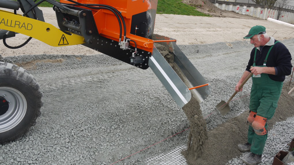 Side-Shoot bucket "Finliner" 0.5 m³/1.0 m³ + 1,4 m³