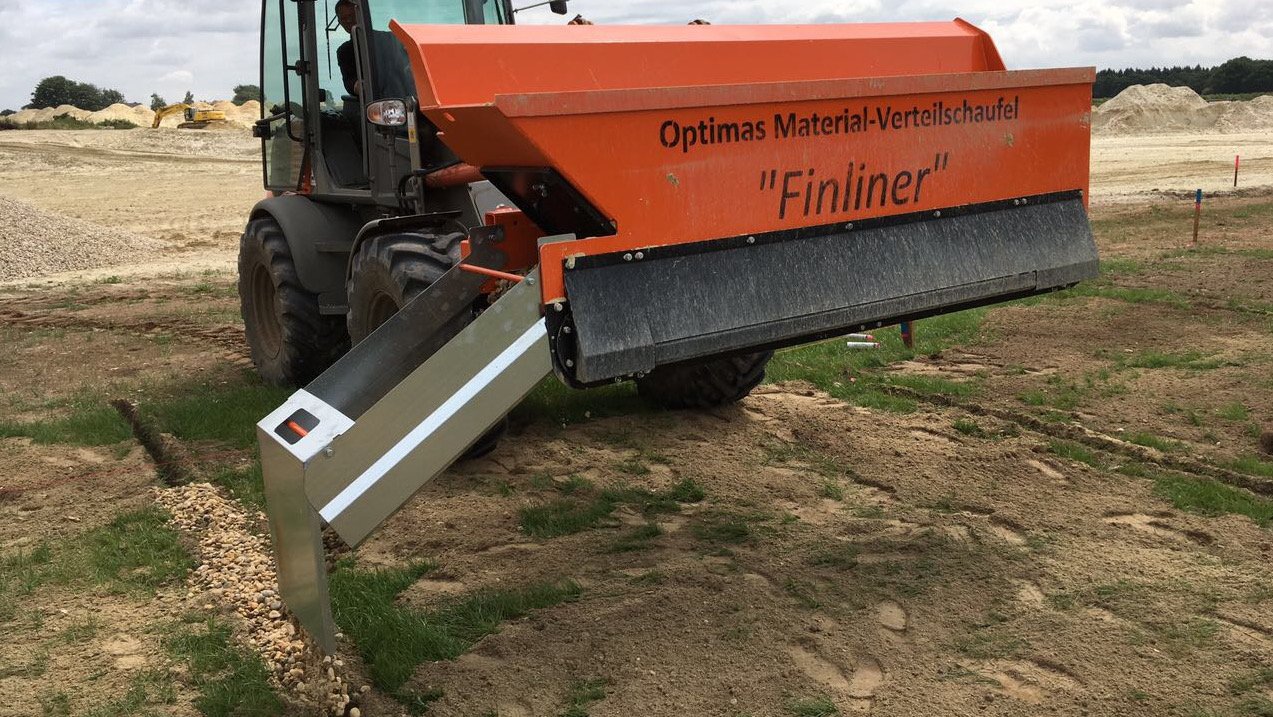 Side-Shoot bucket "Finliner" 0.5 m³/1.0 m³ + 1,4 m³