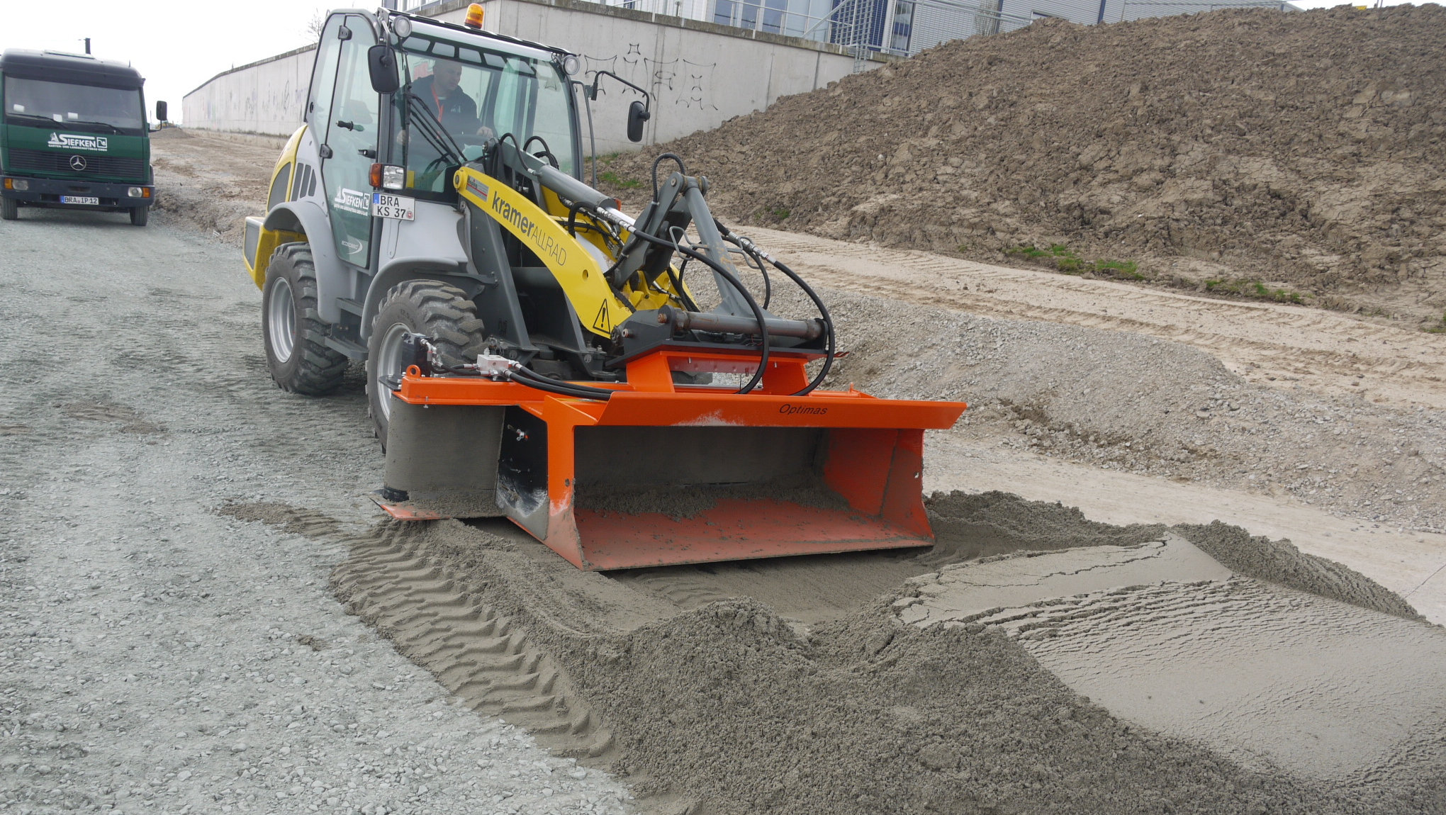 Side-shoot bucket "Finliner" 0,5 m³/1,0 m³ + 1,4 m³