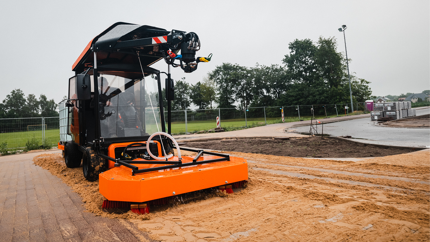 Paver Joint Filling device for Optimas machines