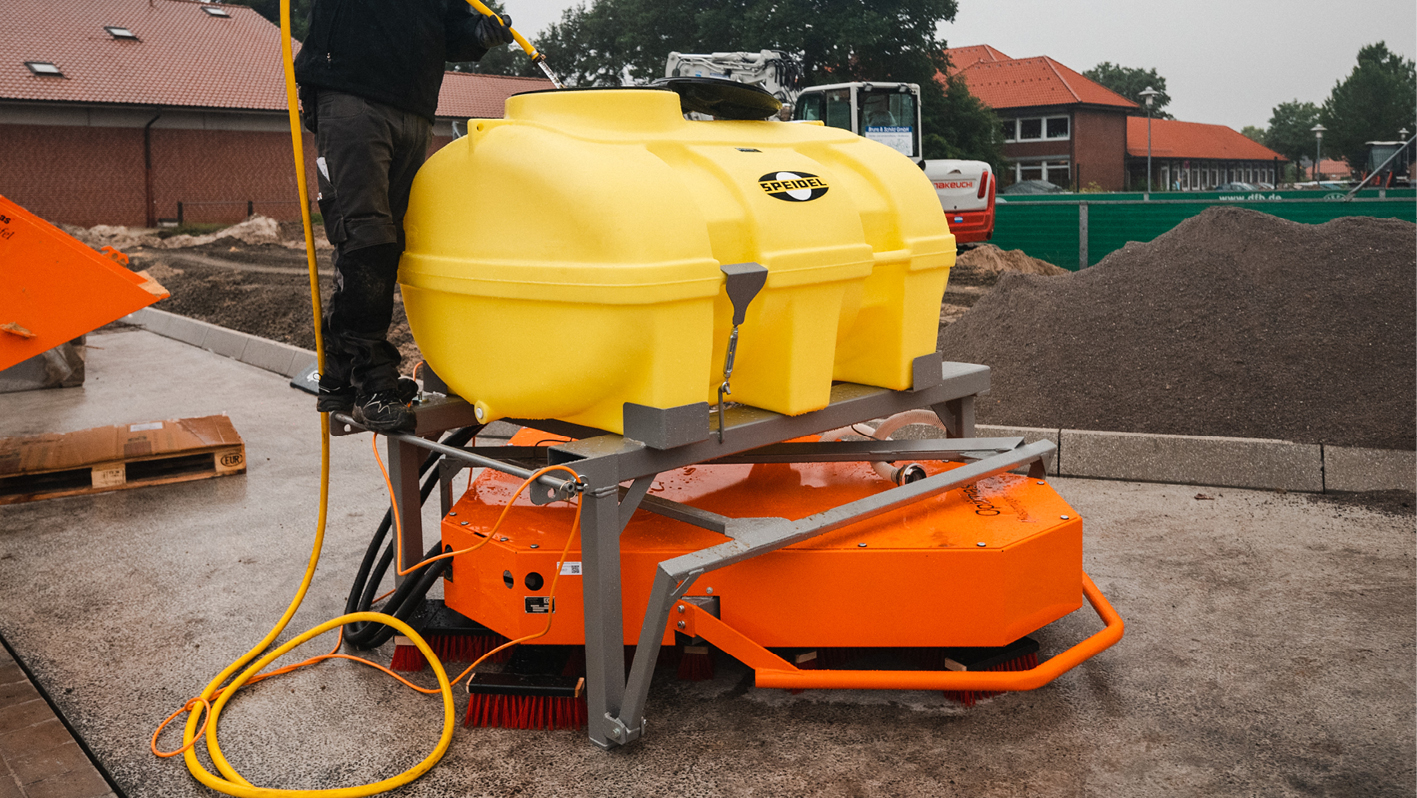 Paver Joint Filling device for wheel loader