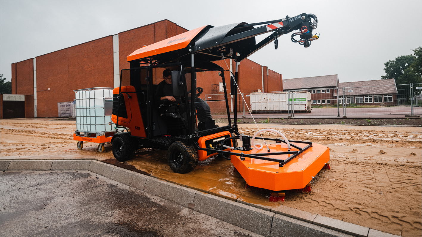 Paver Joint Filling device for Optimas machines