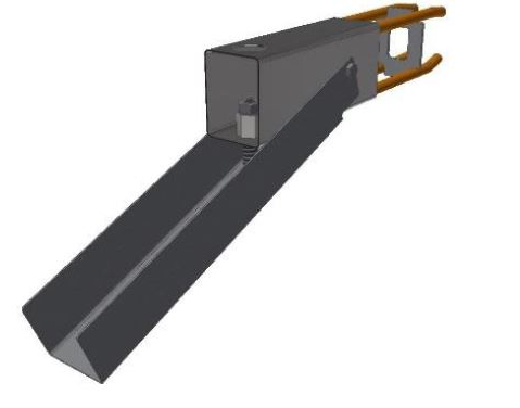 Adaptateur Canal de gouttière pendulaire (sans rail de chape)