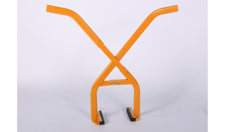 Kerb-Clamp with rubber pad