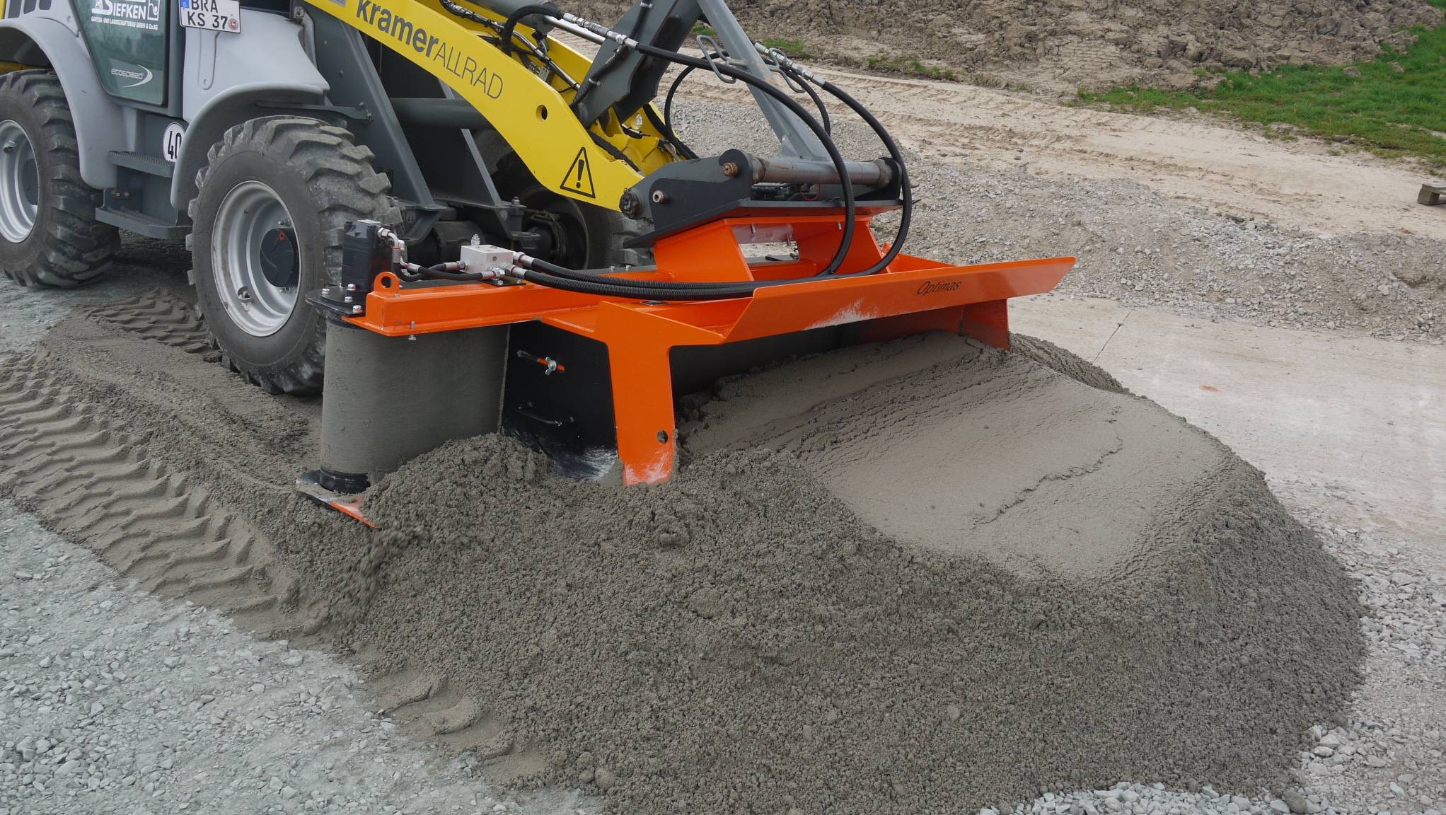 Side-shoot bucket "Finliner" 0,5 m³/1,0 m³ + 1,4 m³