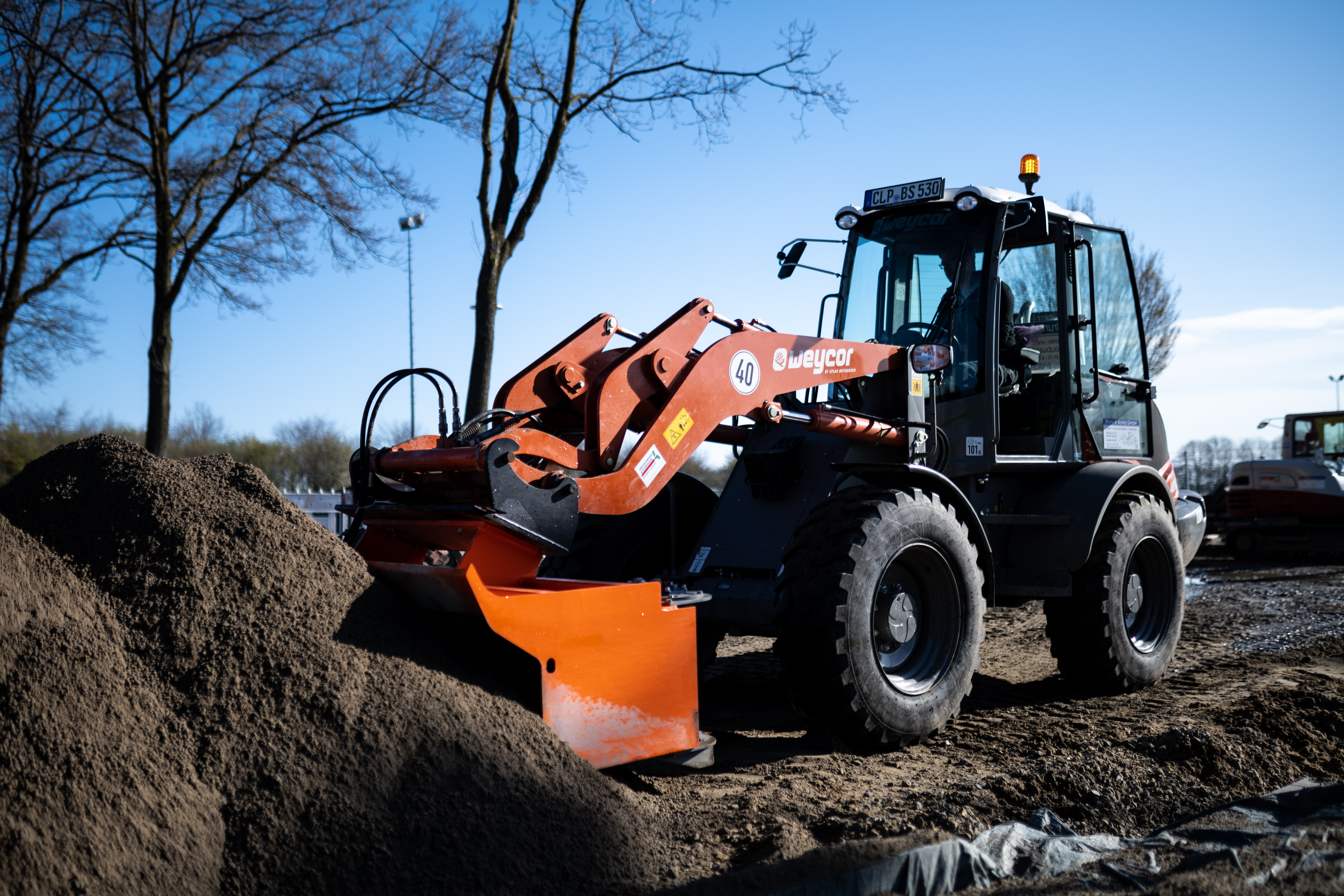 Side-shoot bucket "Finliner" 0,5 m³/1,0 m³ + 1,4 m³