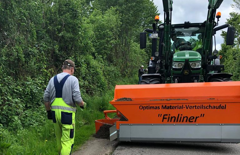 Side-Shoot bucket "Finliner" 0.5 m³/1.0 m³ + 1,4 m³