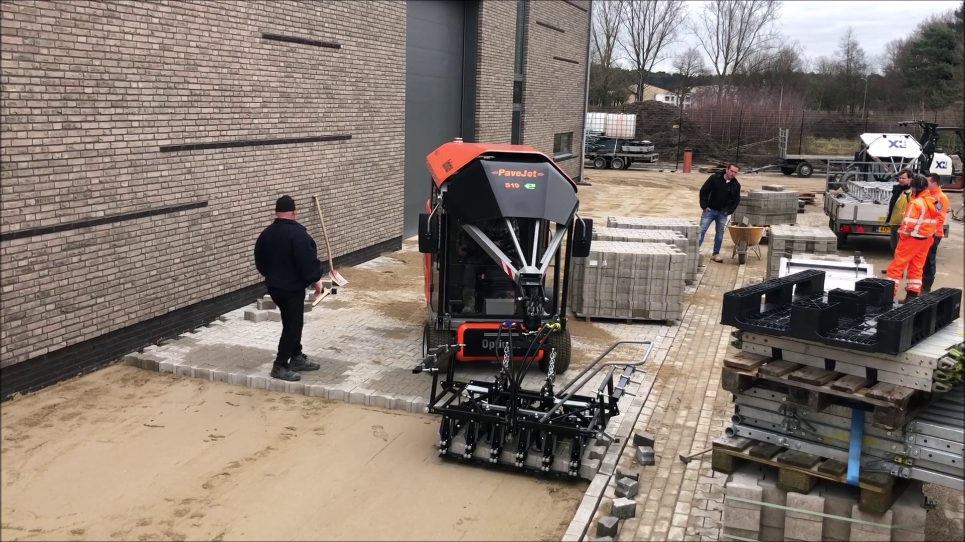 Paver Laying Machine PaveJet S19 E