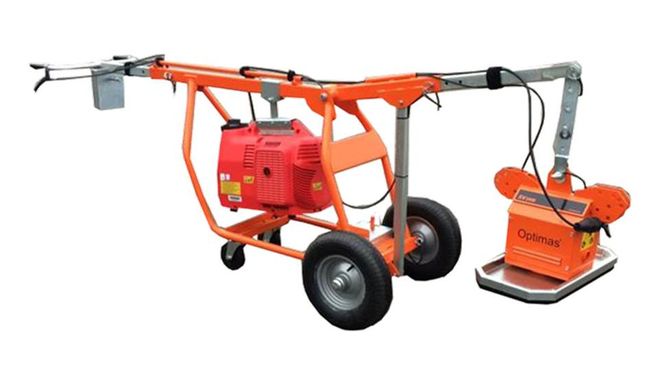 SV-Installation-Cart for SV 200 E vacuum device Easy installation of weights up to 180 kg by one person.