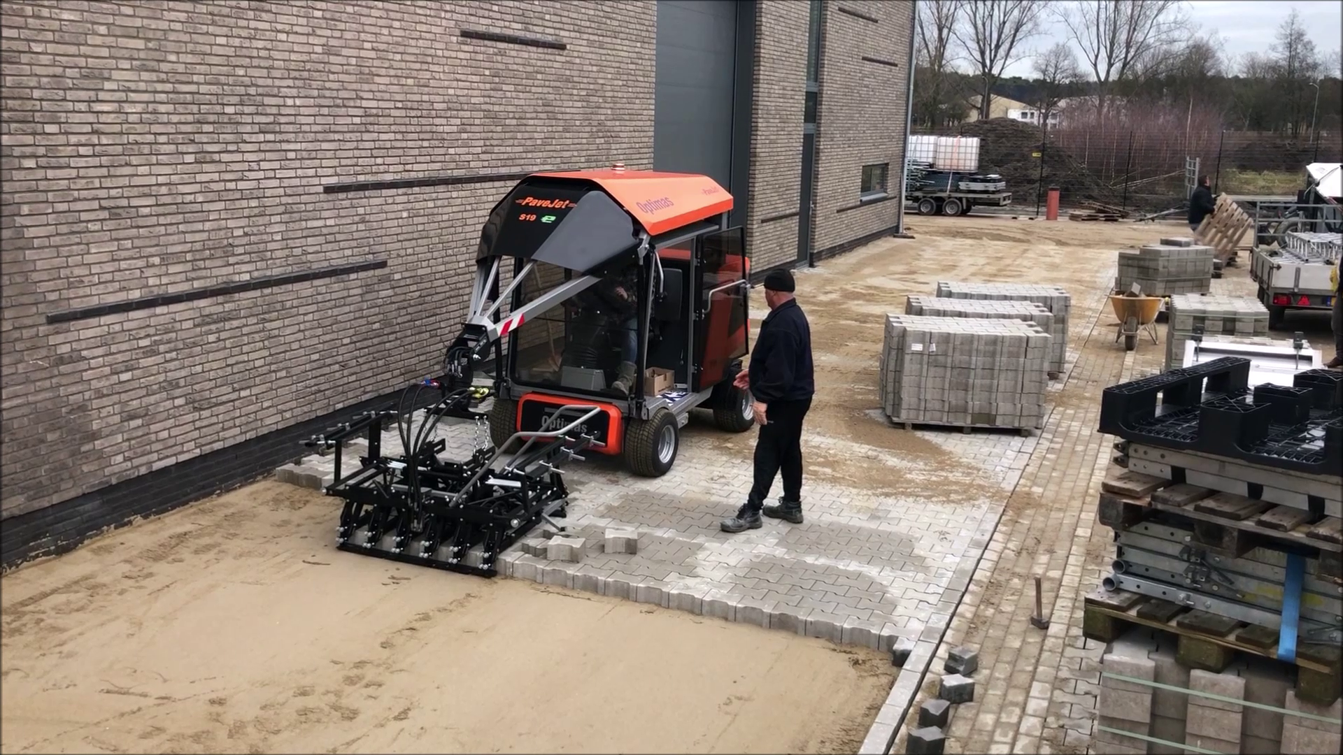 Paver Laying Machine PaveJet S19 E