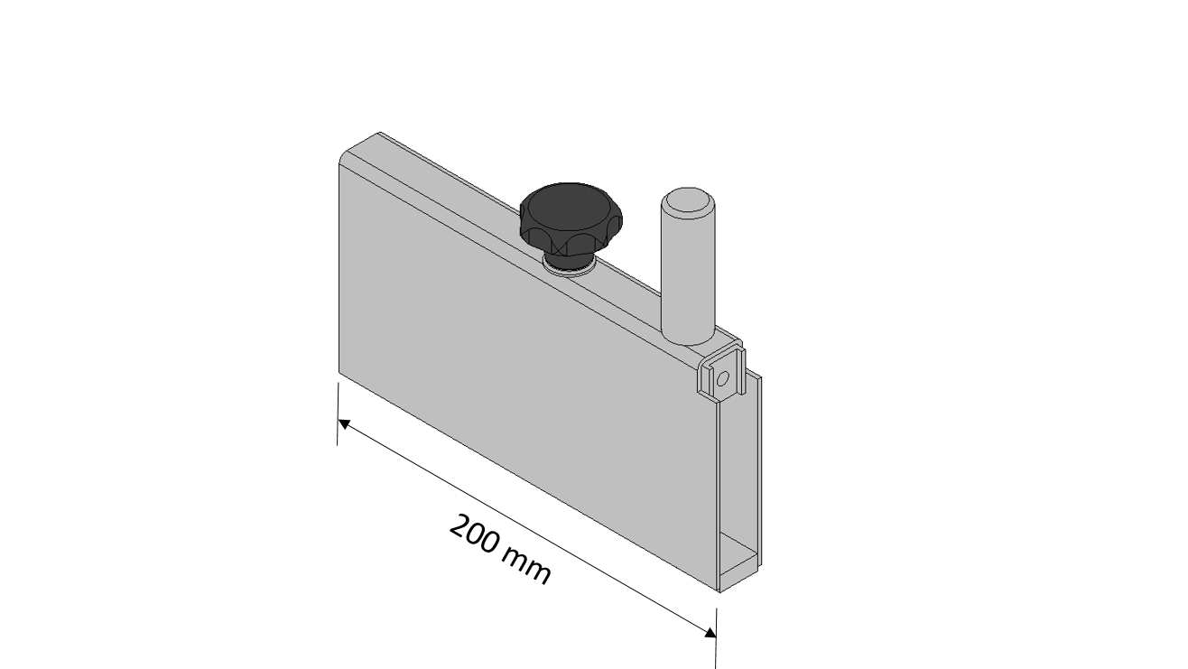 Levelling “Shoe“, short