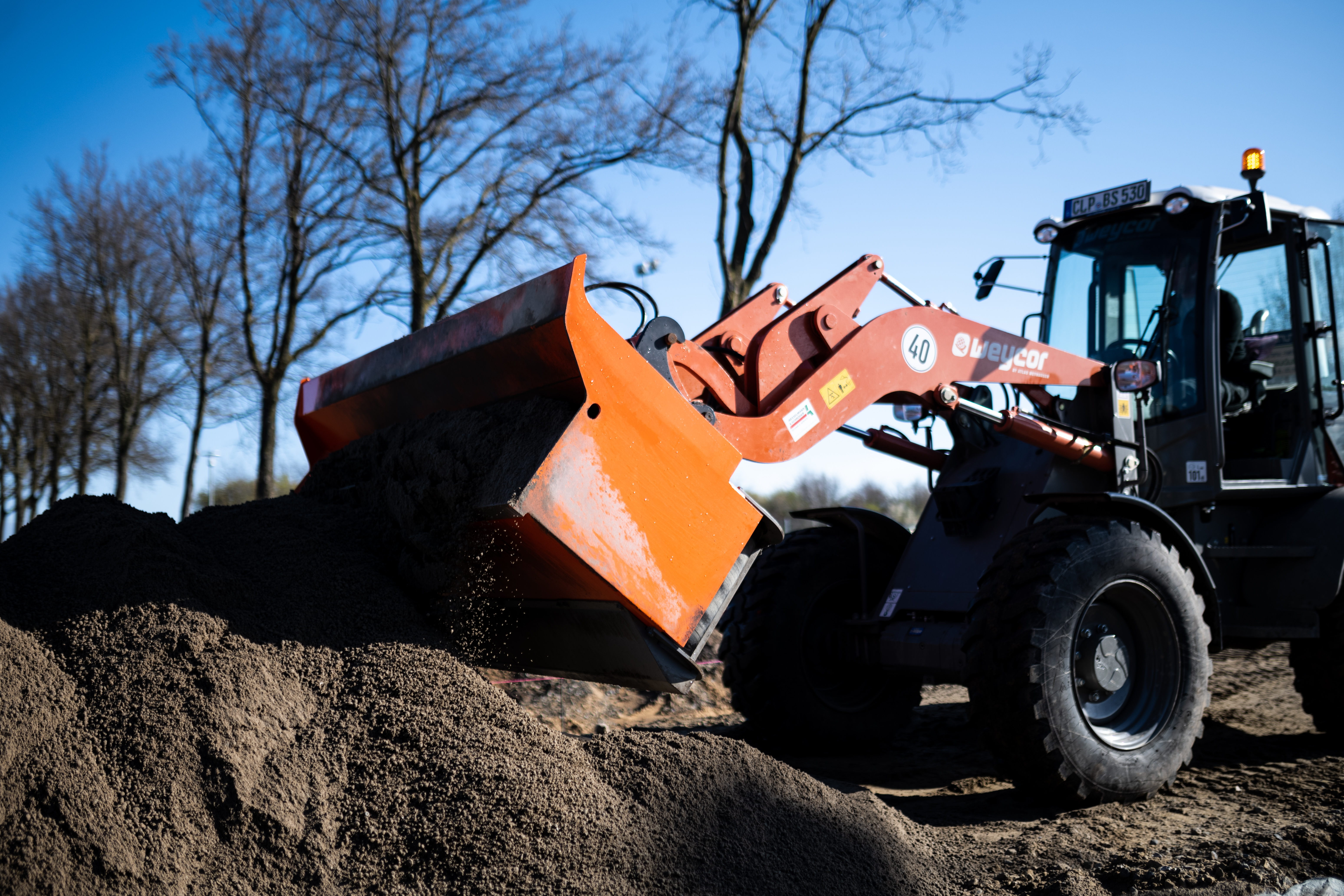 Side-shoot bucket "Finliner" 0,5 m³/1,0 m³ + 1,4 m³