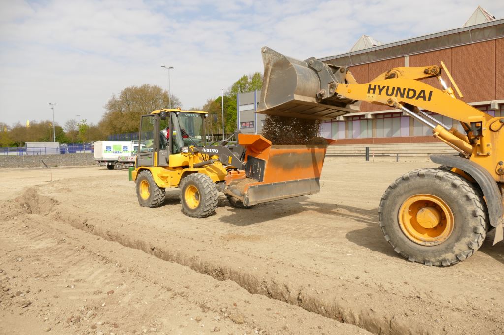Side-Shoot bucket "Finliner" 0.5 m³/1.0 m³ + 1,4 m³