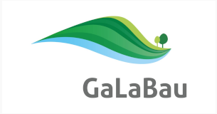 Logo der GaLaBau-Messe, auf der Optimas seine Lösungen für Garten- und Landschaftsbau präsentiert – Optimas